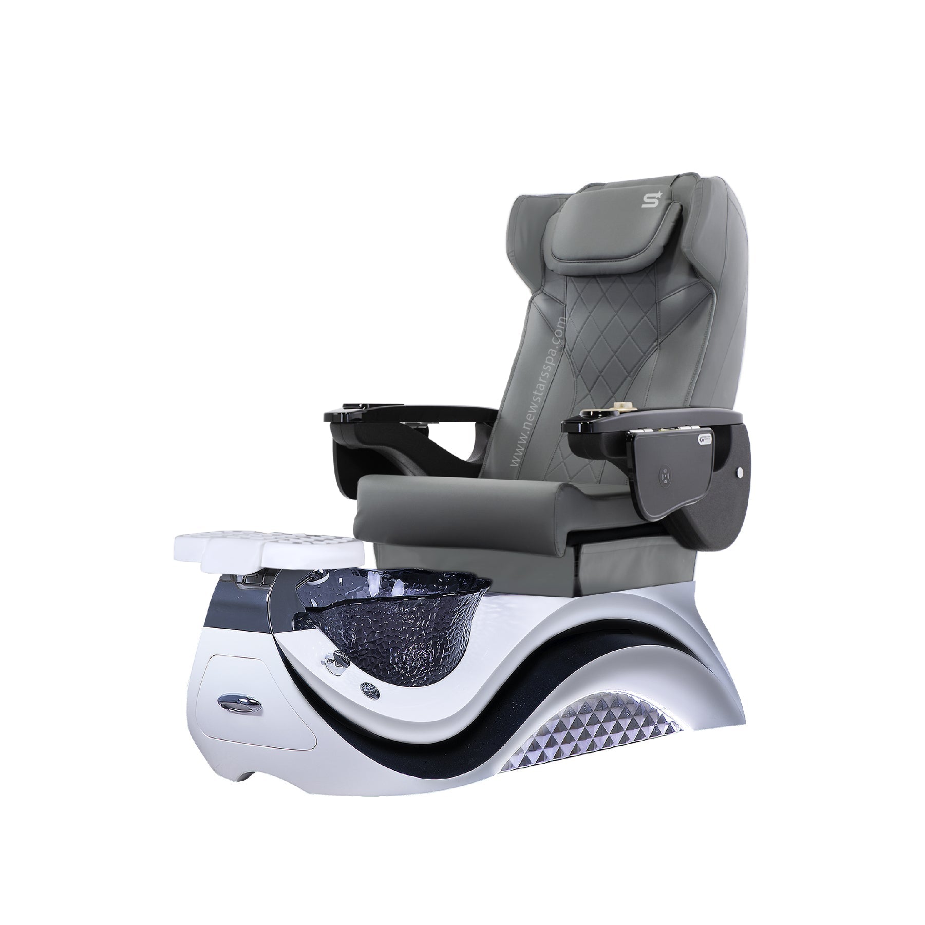 Max Spa - White/Black Tub - New Star Salon Furniture