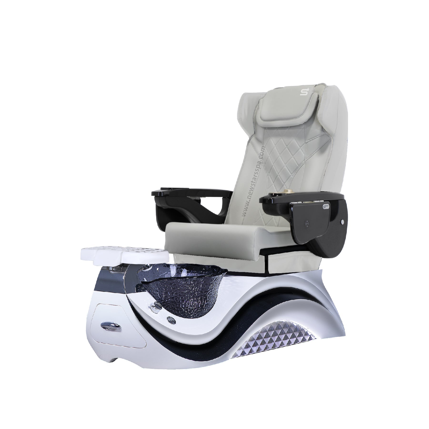 Max Spa - White/Black Tub - New Star Salon Furniture