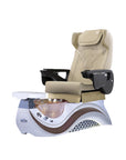Max Spa - White/Brown Tub - New Star Salon Furniture