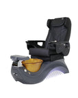 Max Spa - White/Dark Gray Tub - New Star Salon Furniture