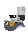 Max Spa - White/Dark Gray Tub - New Star Salon Furniture