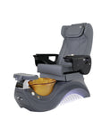 Max Spa - White/Dark Gray Tub - New Star Salon Furniture