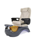 Max Spa - White/Dark Gray Tub - New Star Salon Furniture