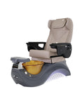 Max Spa - White/Dark Gray Tub - New Star Salon Furniture