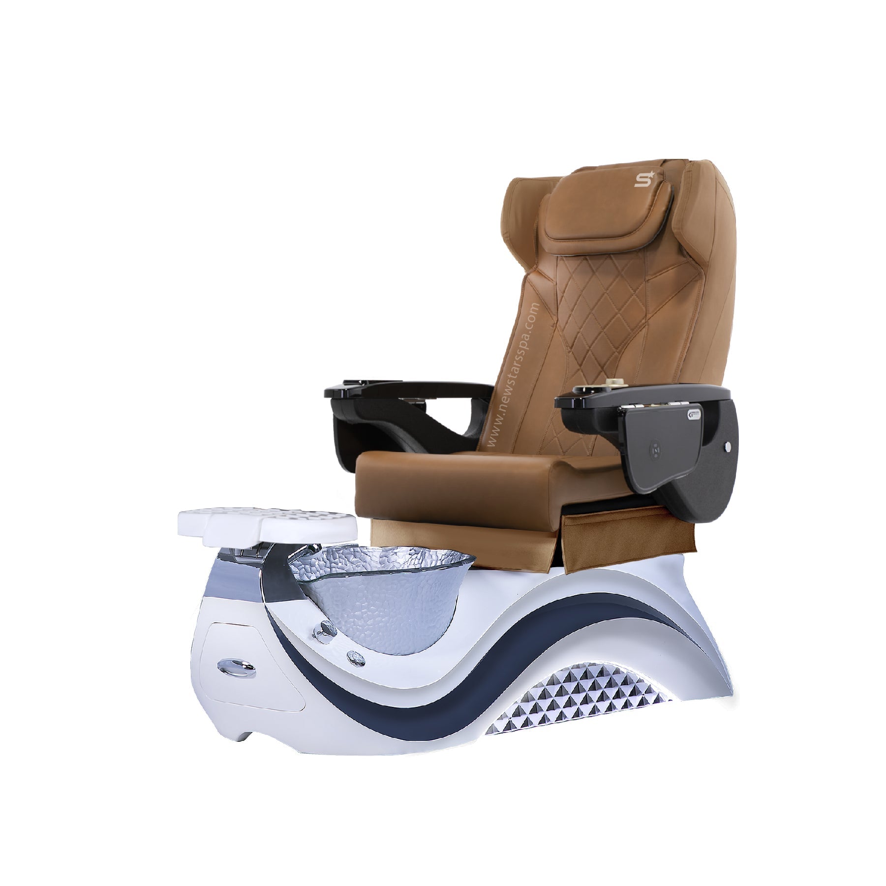 Max Spa - White/Gray Tub - New Star Salon Furniture