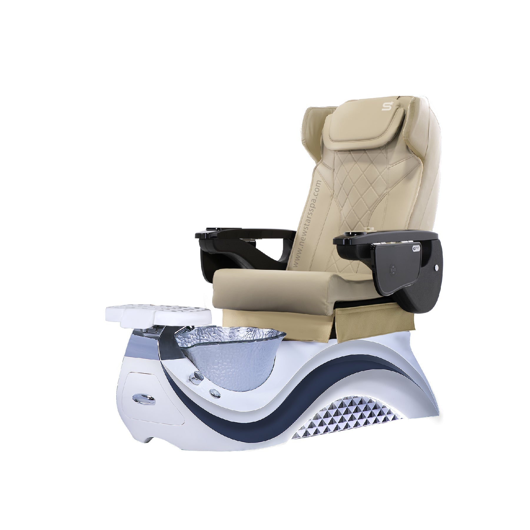 Max Spa - White/Gray Tub - New Star Salon Furniture