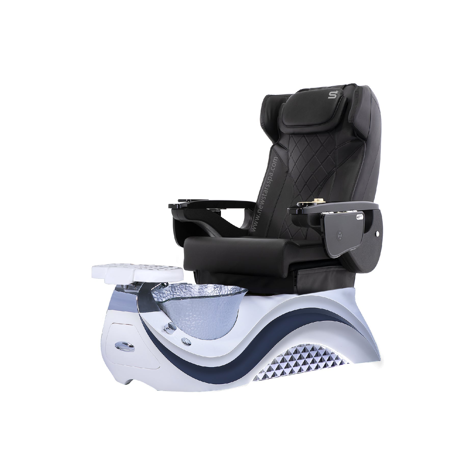 Max Spa - White/Gray Tub - New Star Salon Furniture