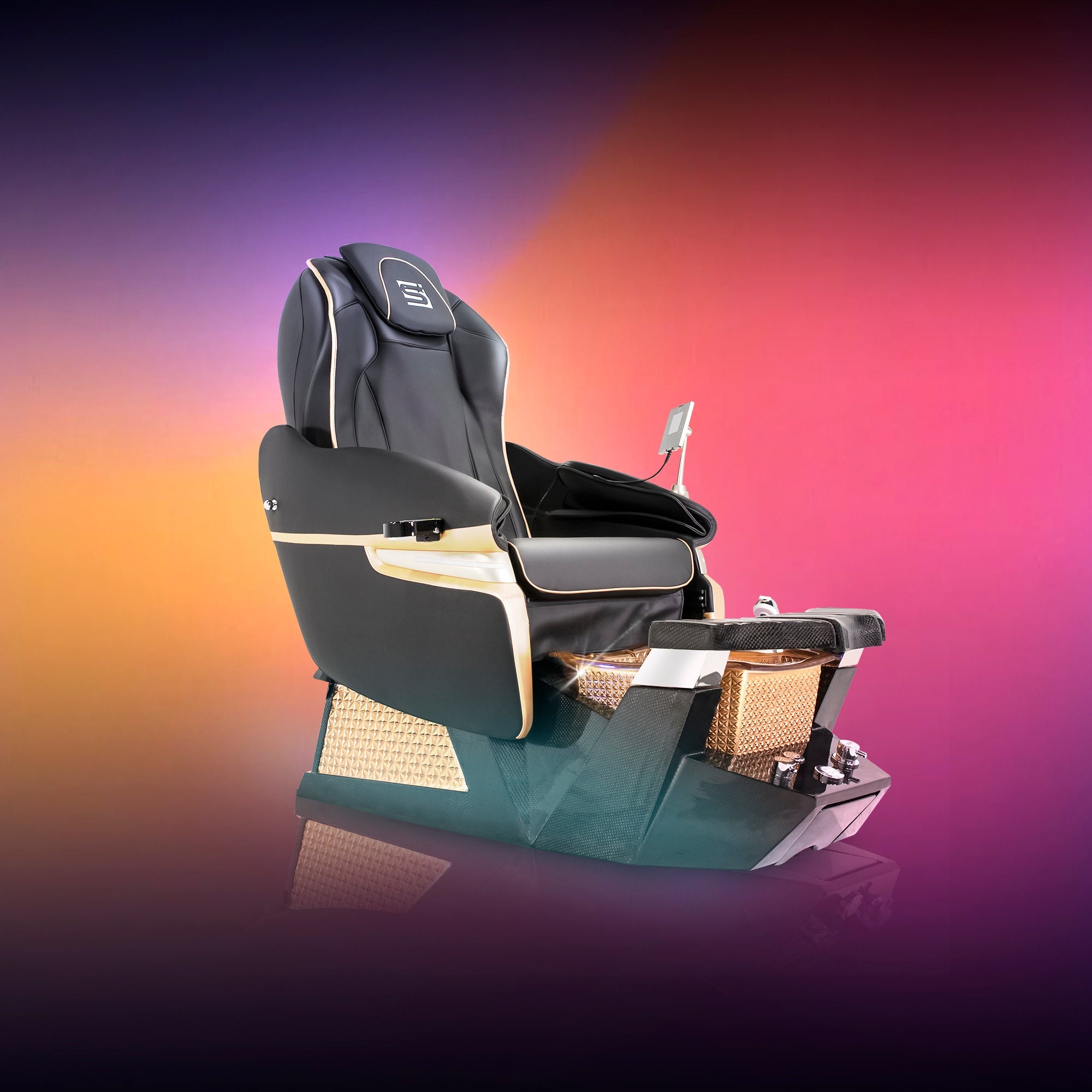 Monet - Black Tub - New Star Salon Furniture