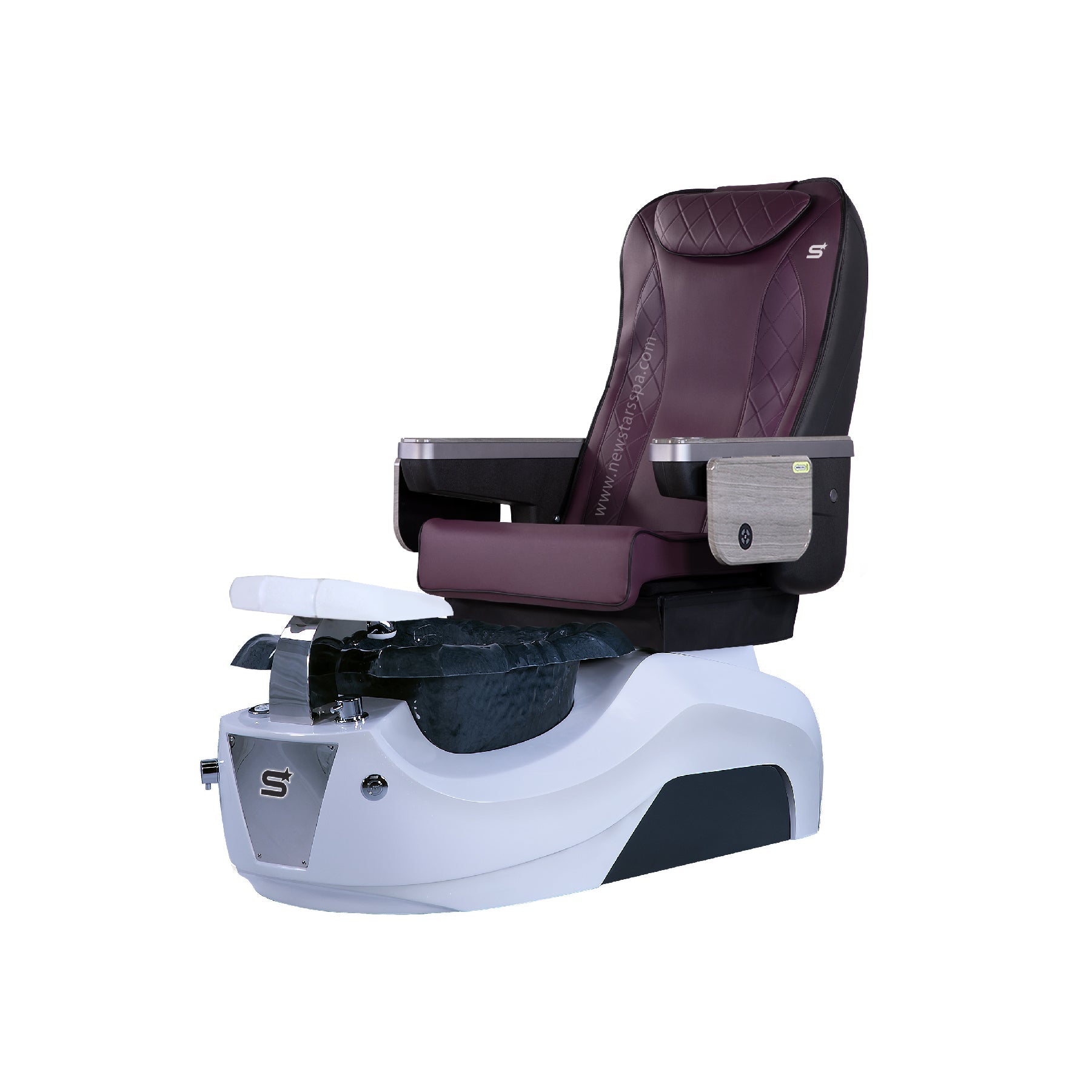 NS5 - White/Black Tub - New Star Salon Furniture