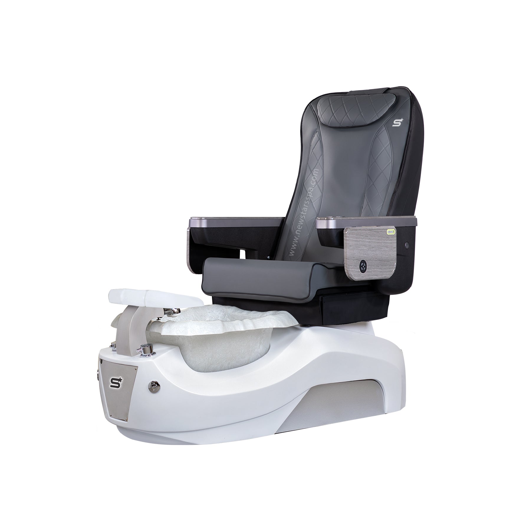 NS5 - White/Silver Tub - New Star Salon Furniture