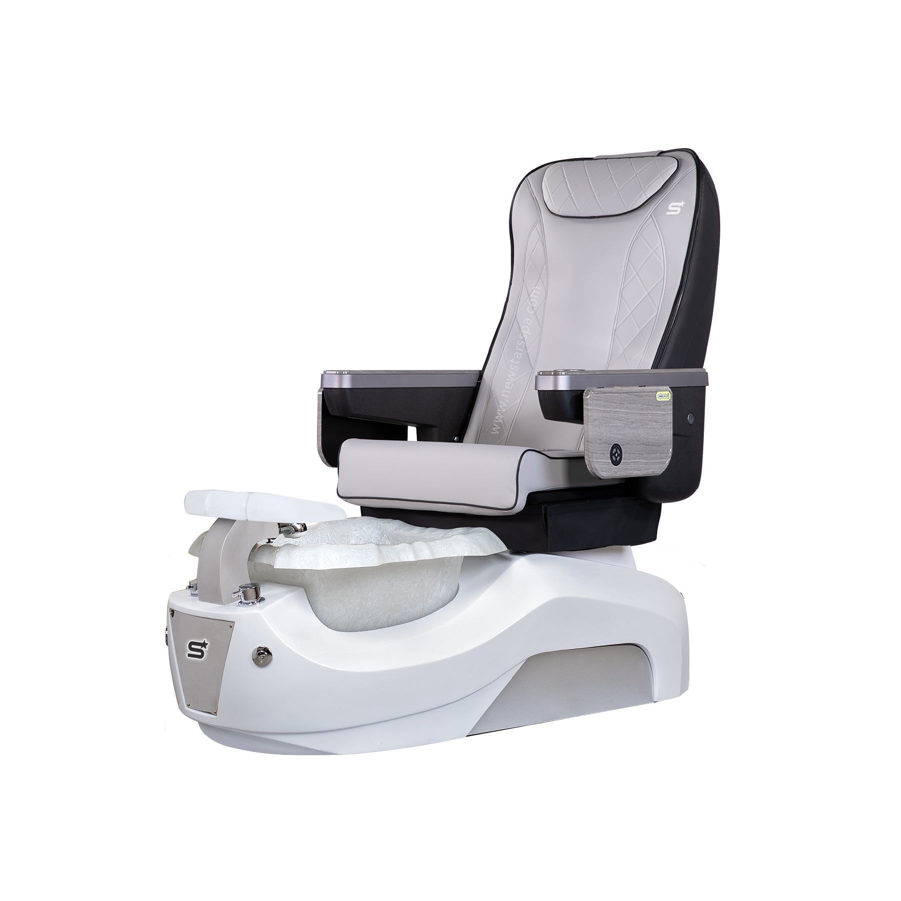 NS5 - White/Silver Tub - New Star Salon Furniture