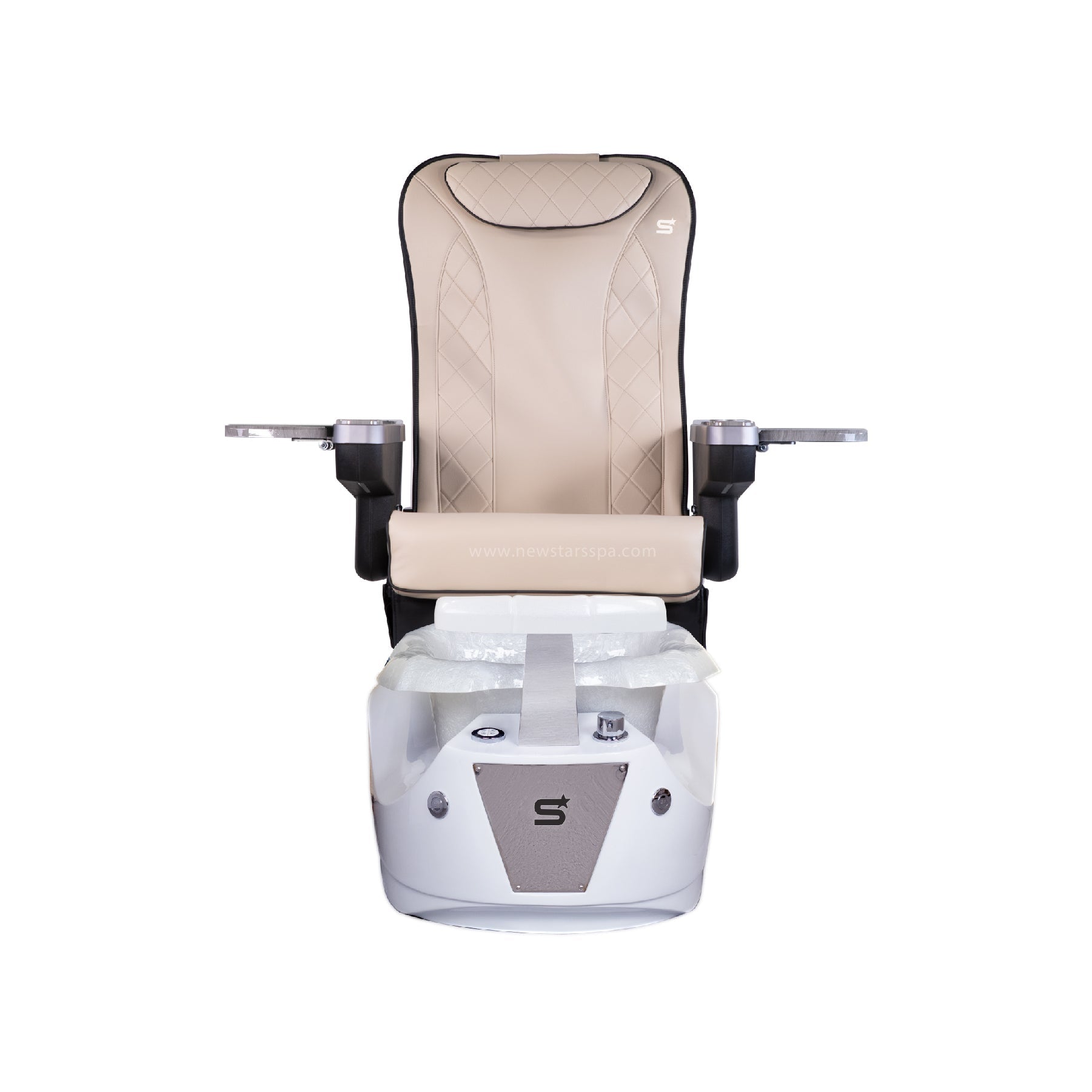 NS5 - White/Silver Tub - New Star Salon Furniture