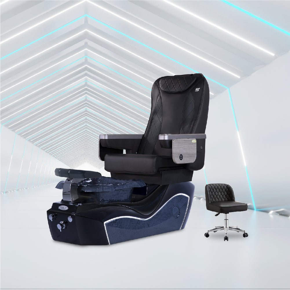 NS7 - Black Tub - New Star Salon Furniture