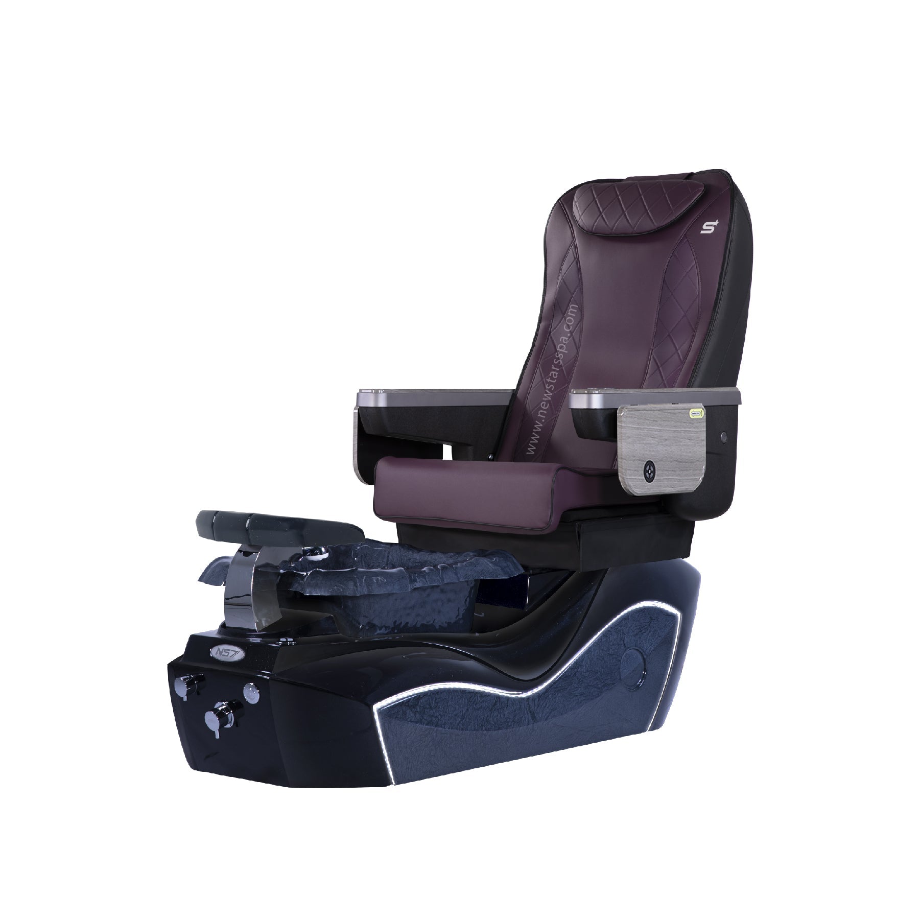 NS7 - Black Tub - New Star Salon Furniture