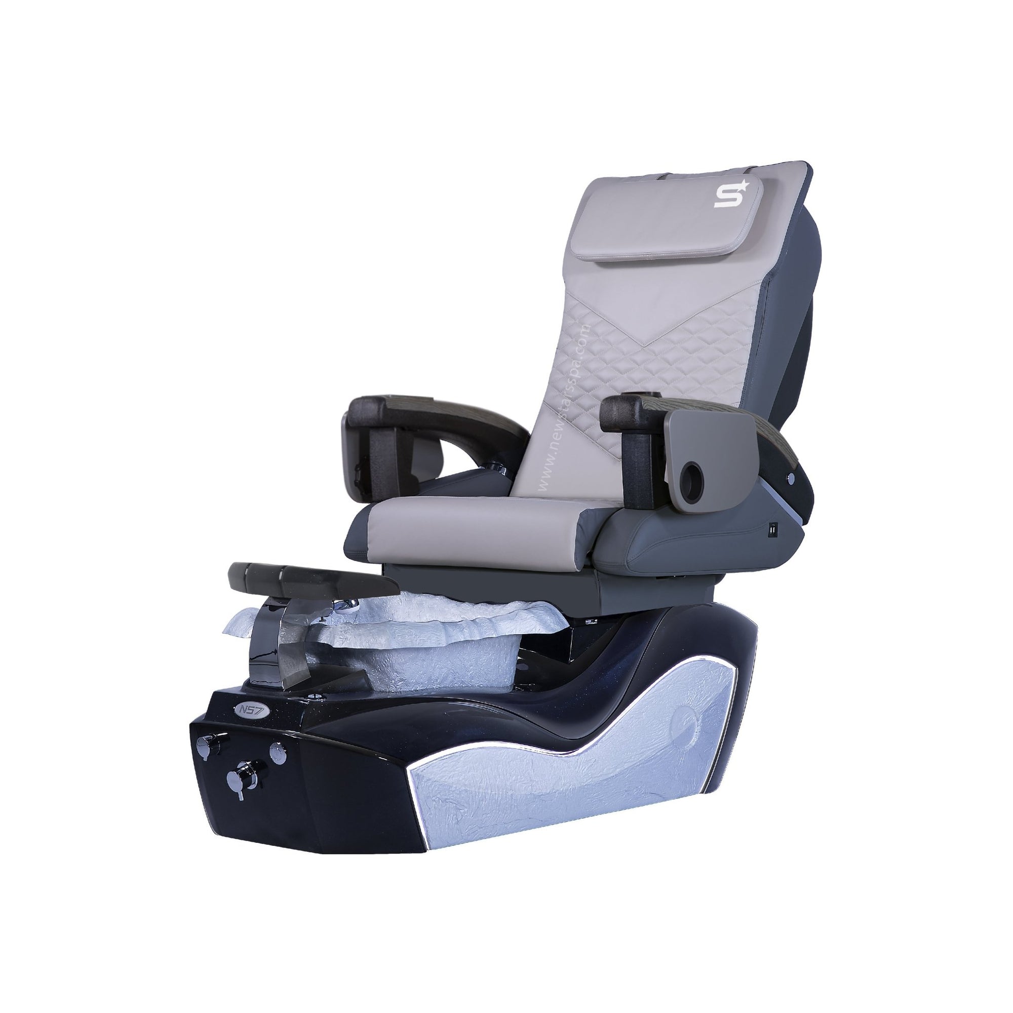 NS7 - Black/Silver Tub - New Star Salon Furniture