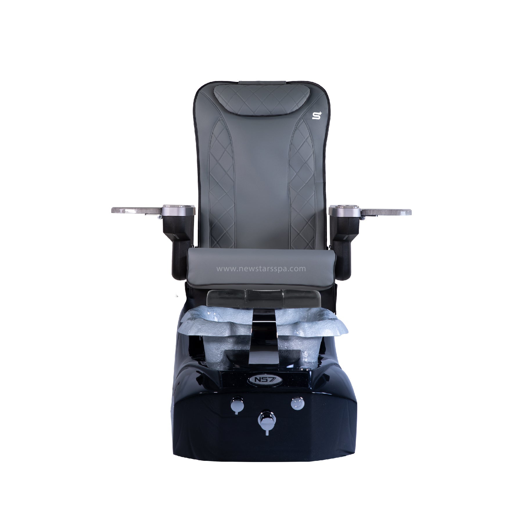 NS7 - Black/Silver Tub - New Star Salon Furniture