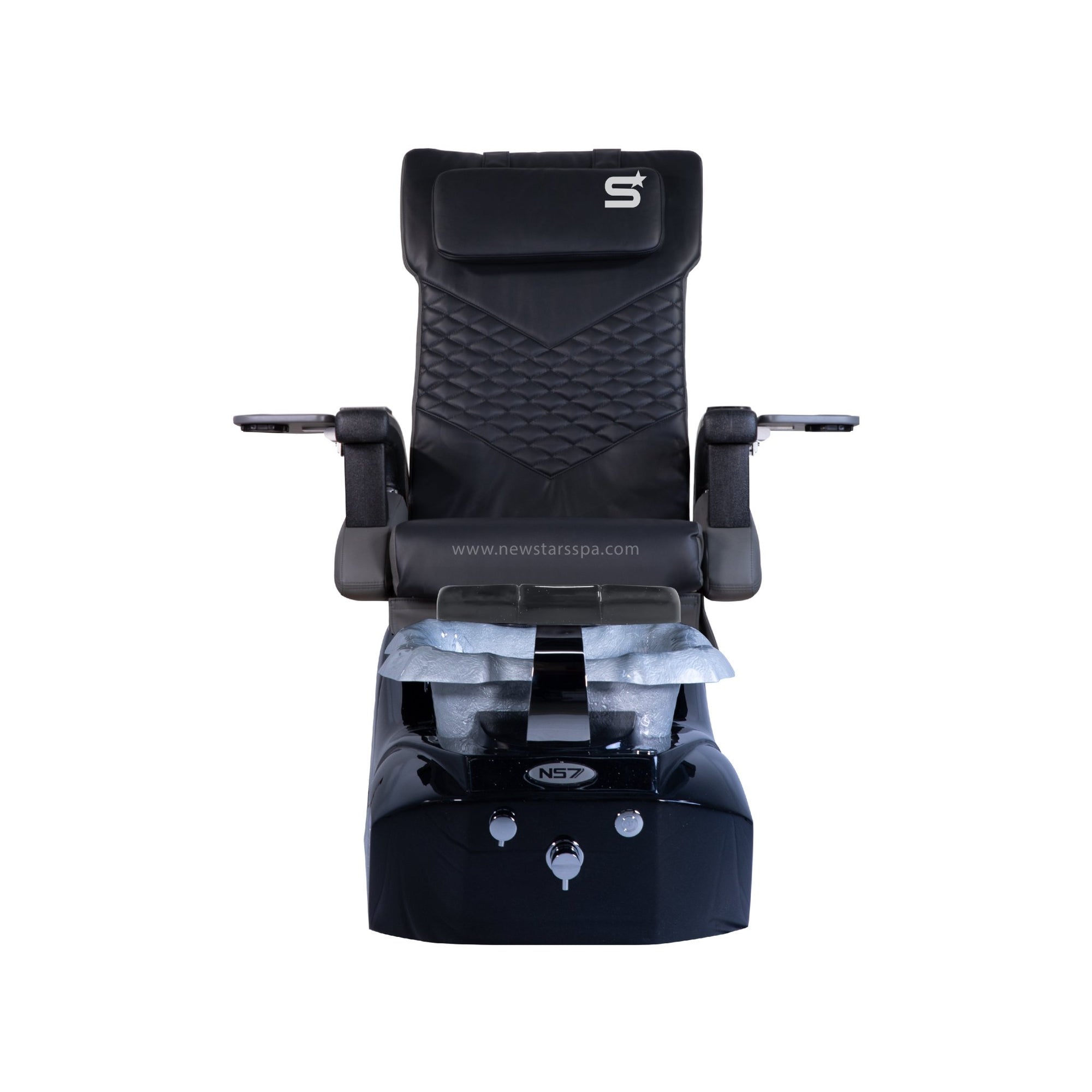 NS7 - Black/Silver Tub - New Star Salon Furniture