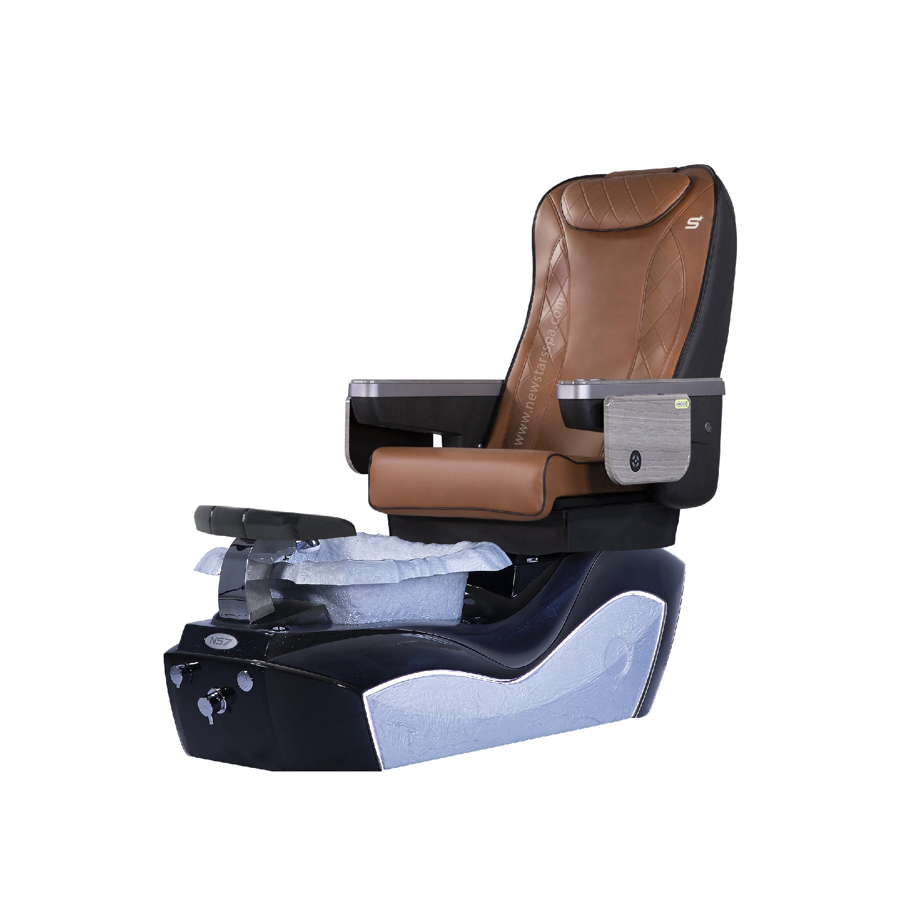 NS7 - Black/Silver Tub - New Star Salon Furniture