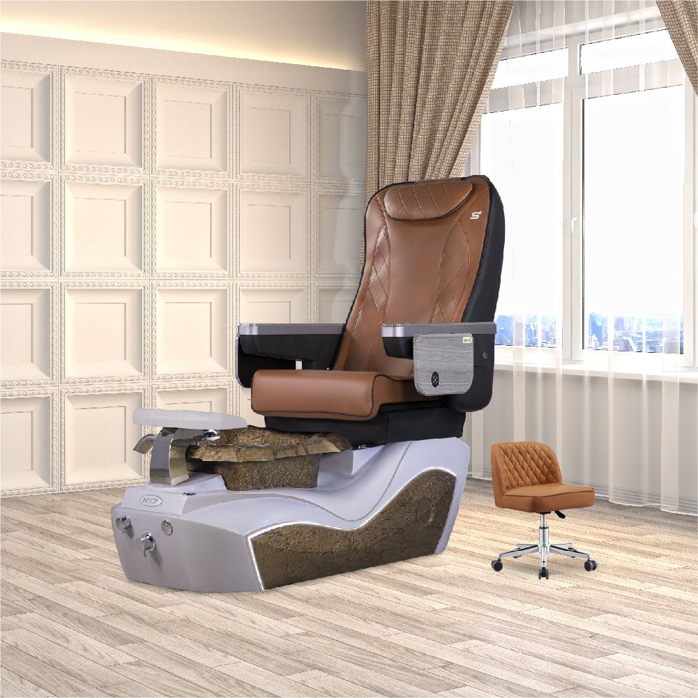 NS7 - Silver Tub - New Star Salon Furniture