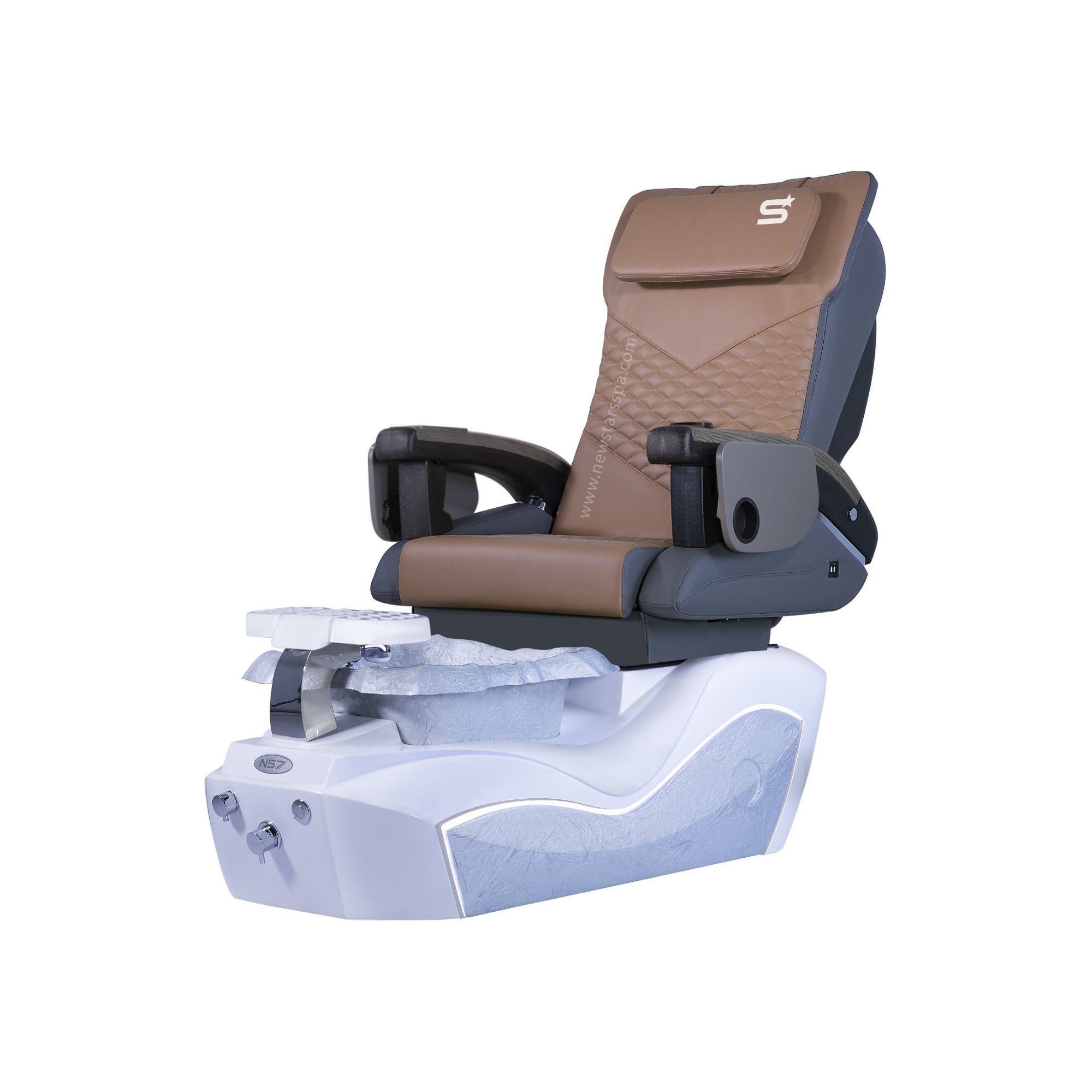 NS7 - White Tub - New Star Salon Furniture