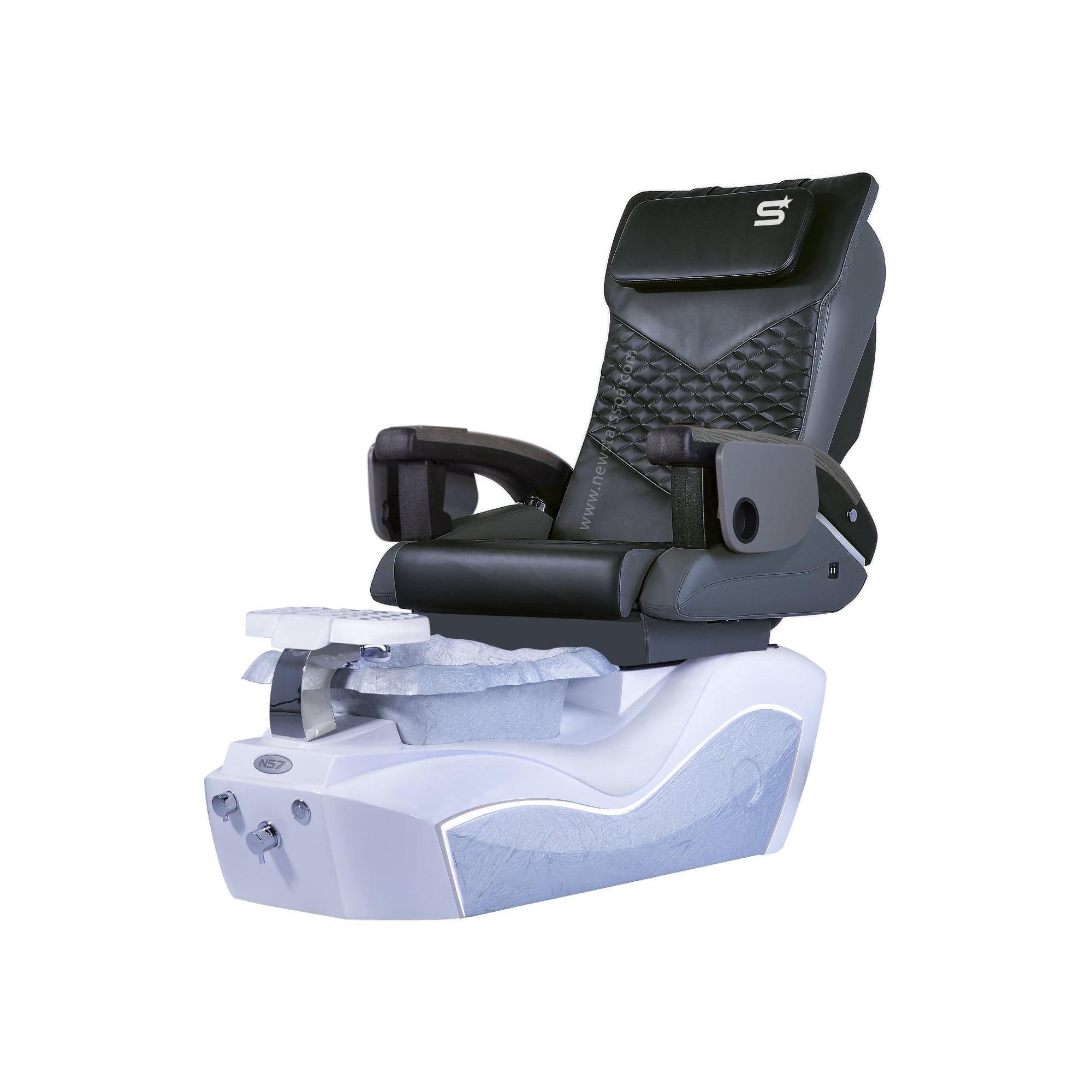 NS7 - White Tub - New Star Salon Furniture