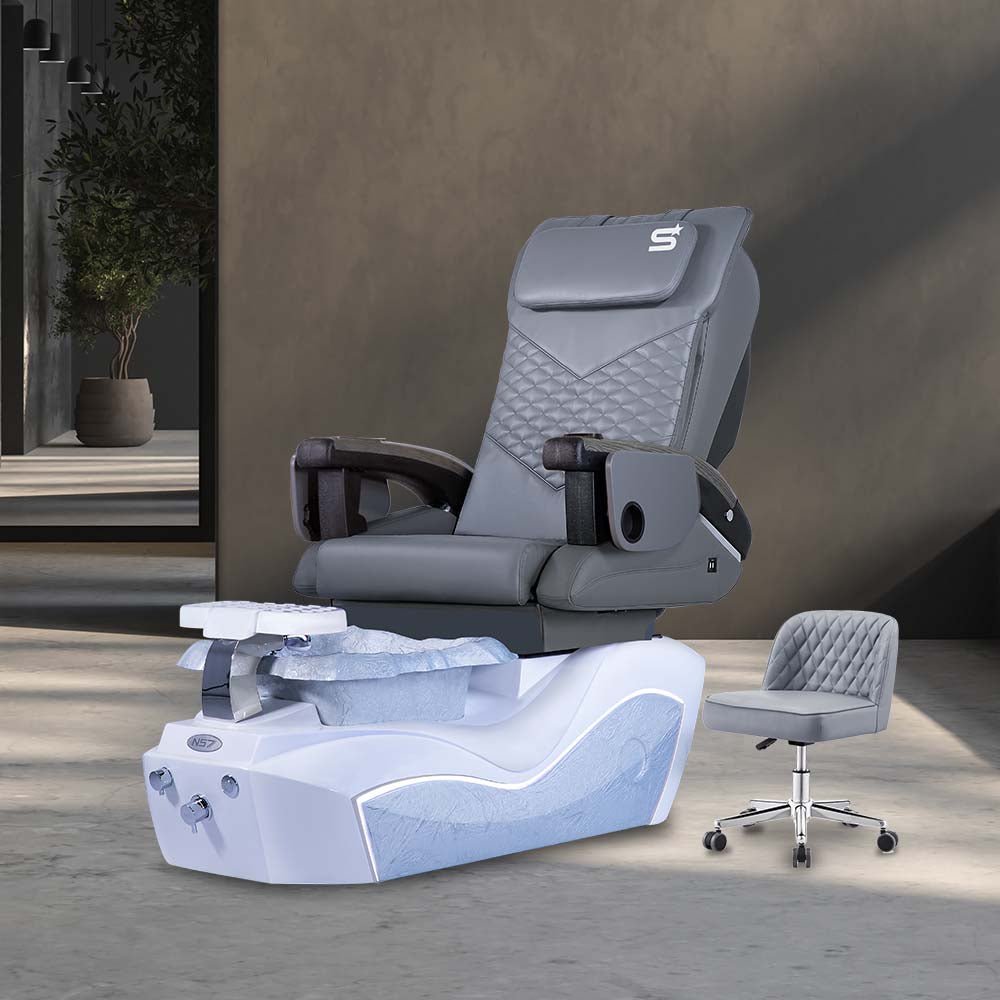 NS7 - White Tub - New Star Salon Furniture