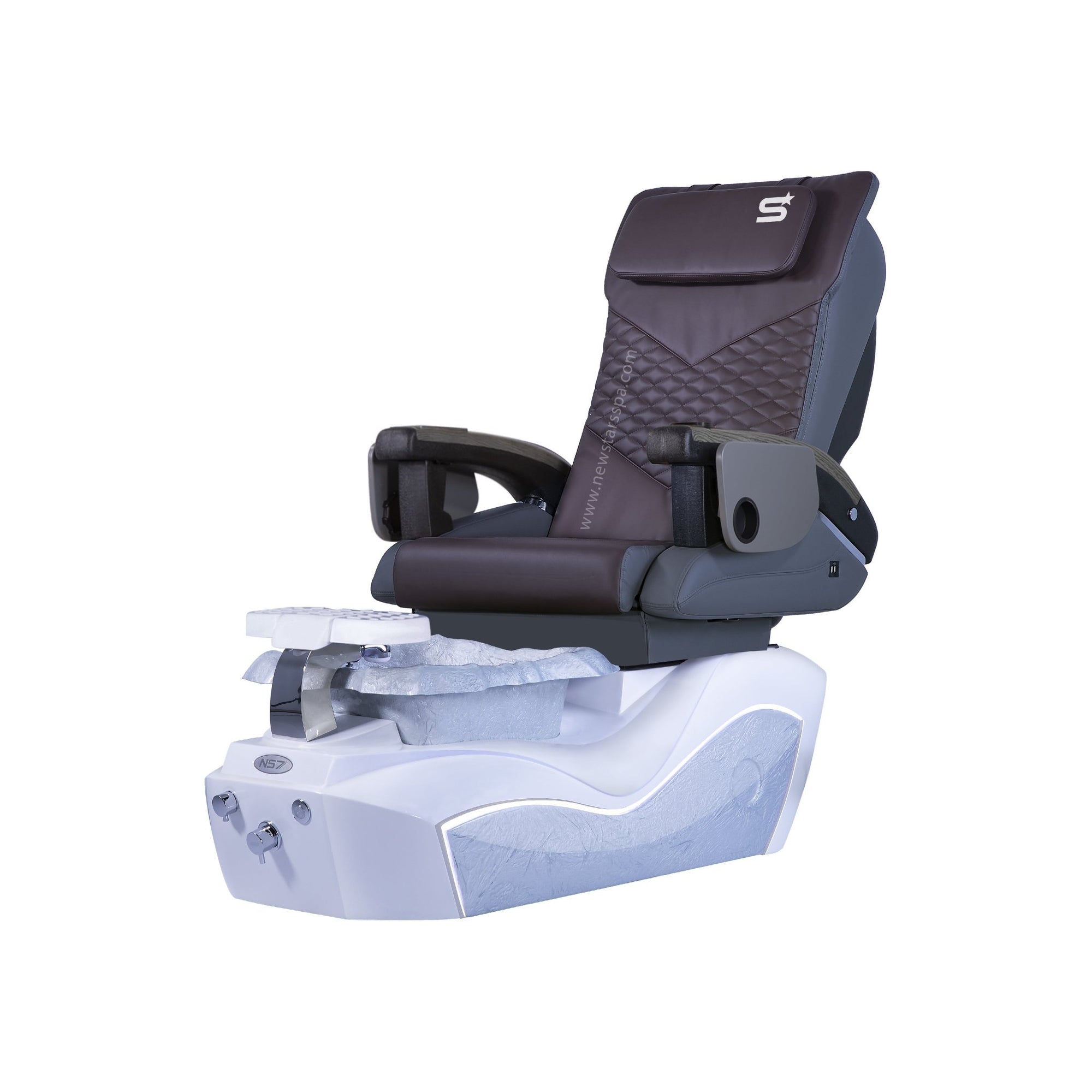 NS7 - White Tub - New Star Salon Furniture