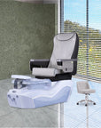 NS7 - White Tub - New Star Salon Furniture