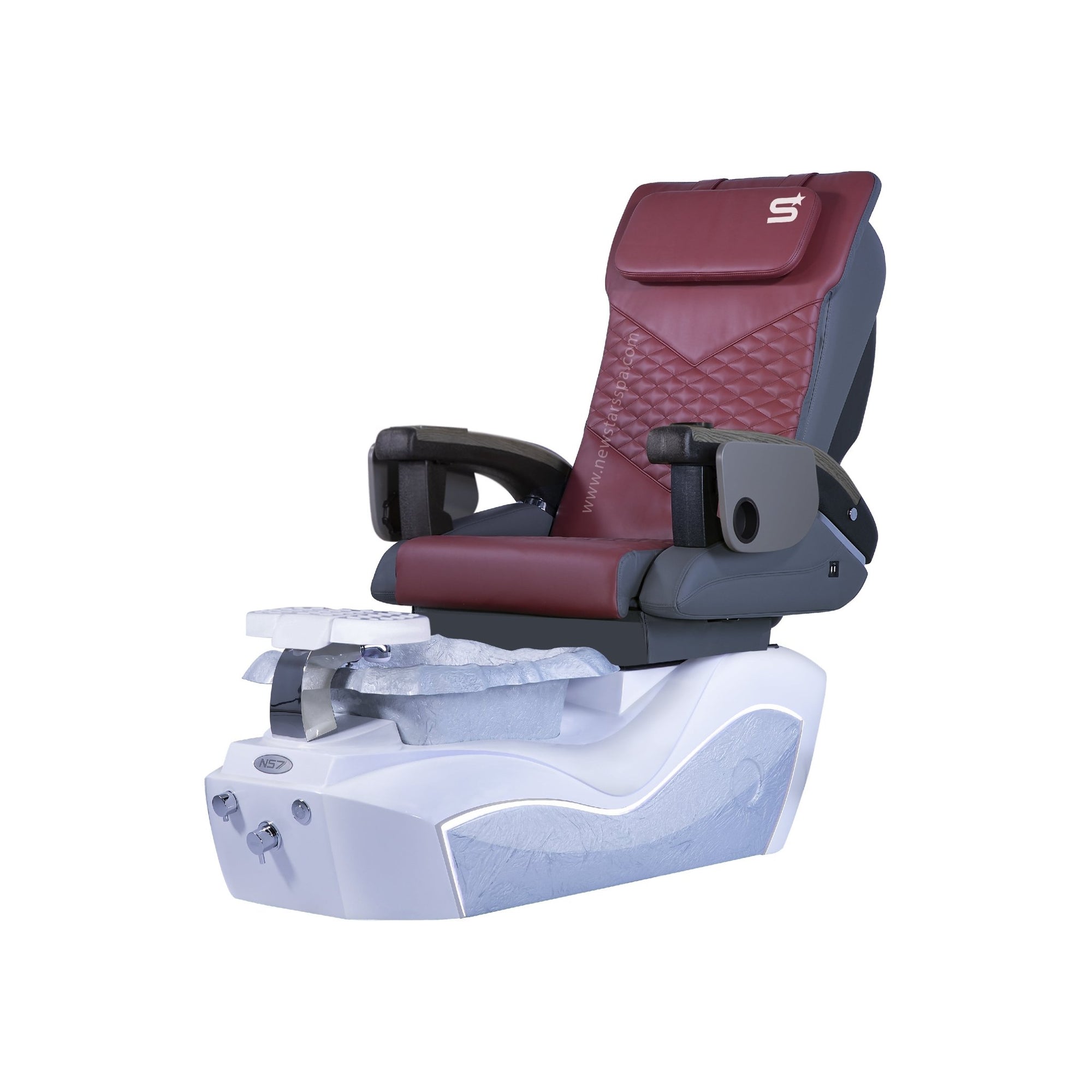 NS7 - White Tub - New Star Salon Furniture