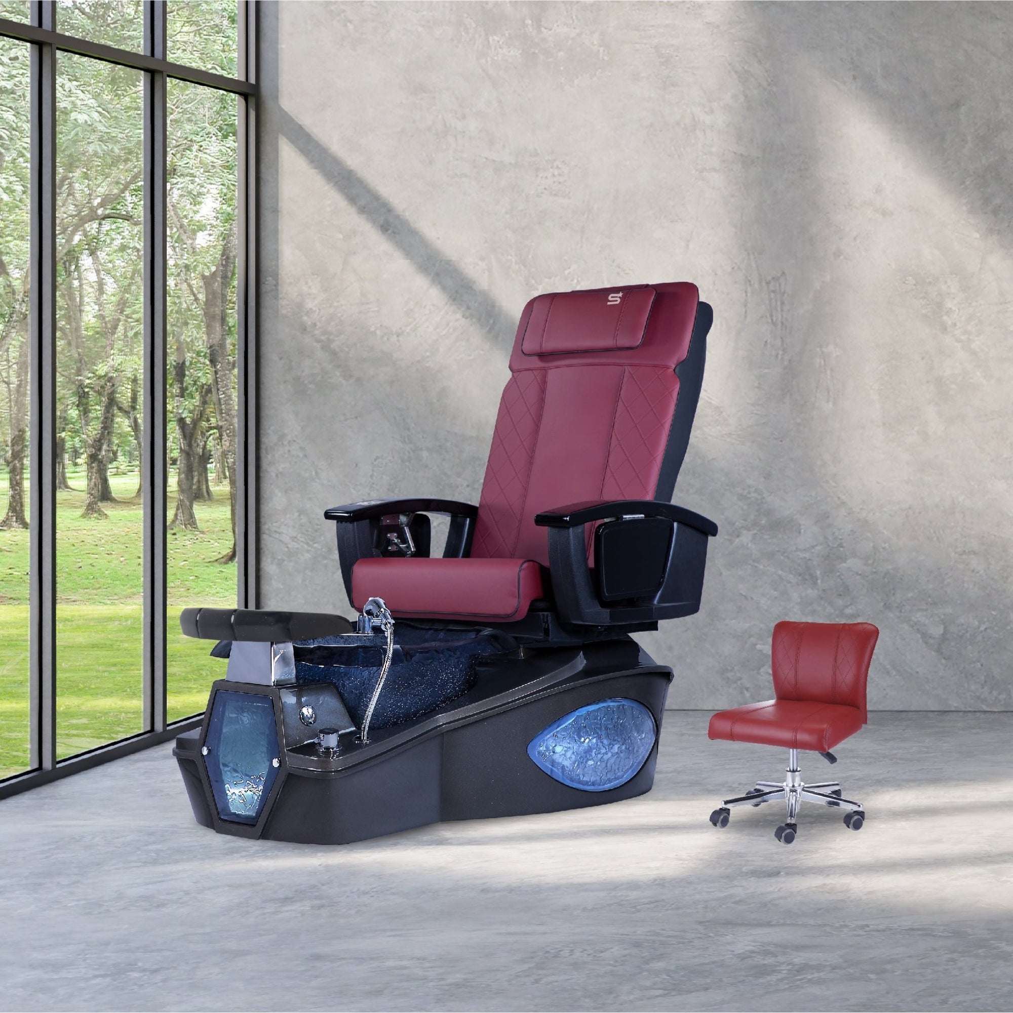 NS8 - Silver Tub - New Star Salon Furniture