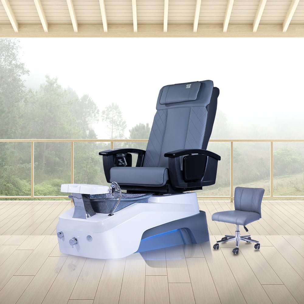 PK Spa - White Tub - New Star Salon Furniture