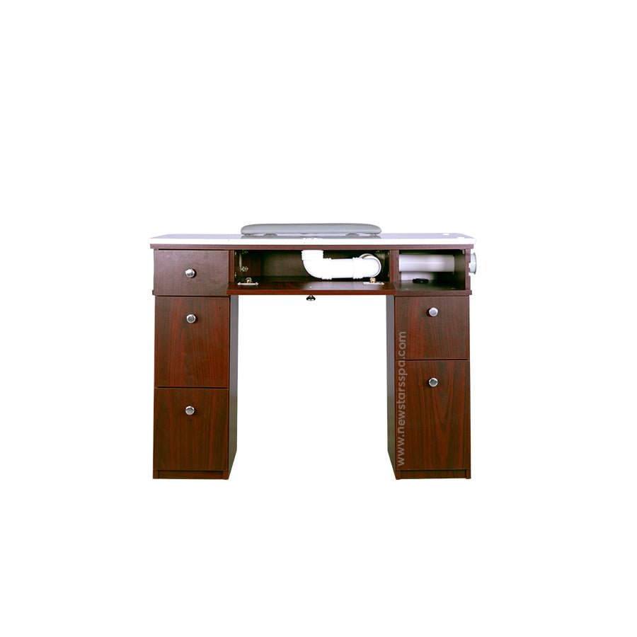 Q Nail Table 39 3/4" With Pipe - New Star Salon Furniture