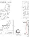Remi - White Tub - New Star Salon Furniture