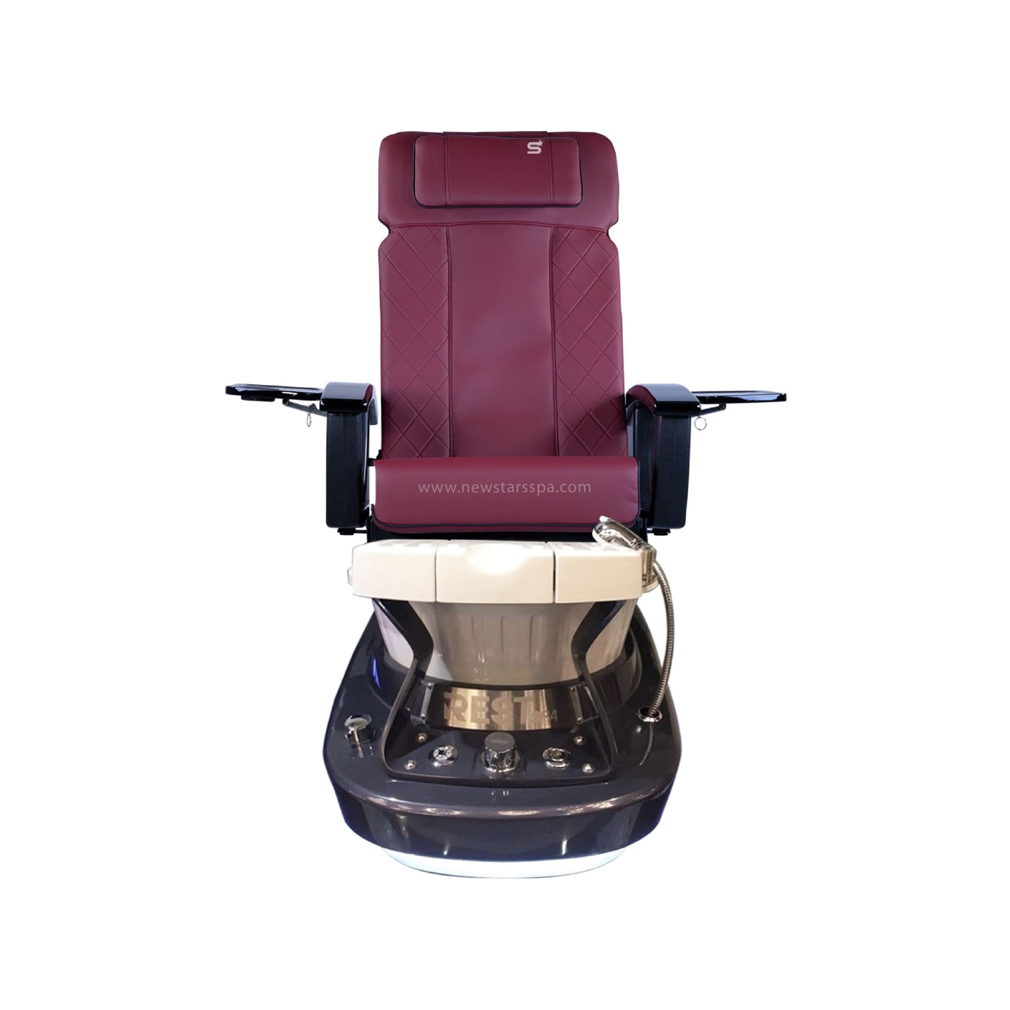 Rest Spa - Black Tub - New Star Salon Furniture