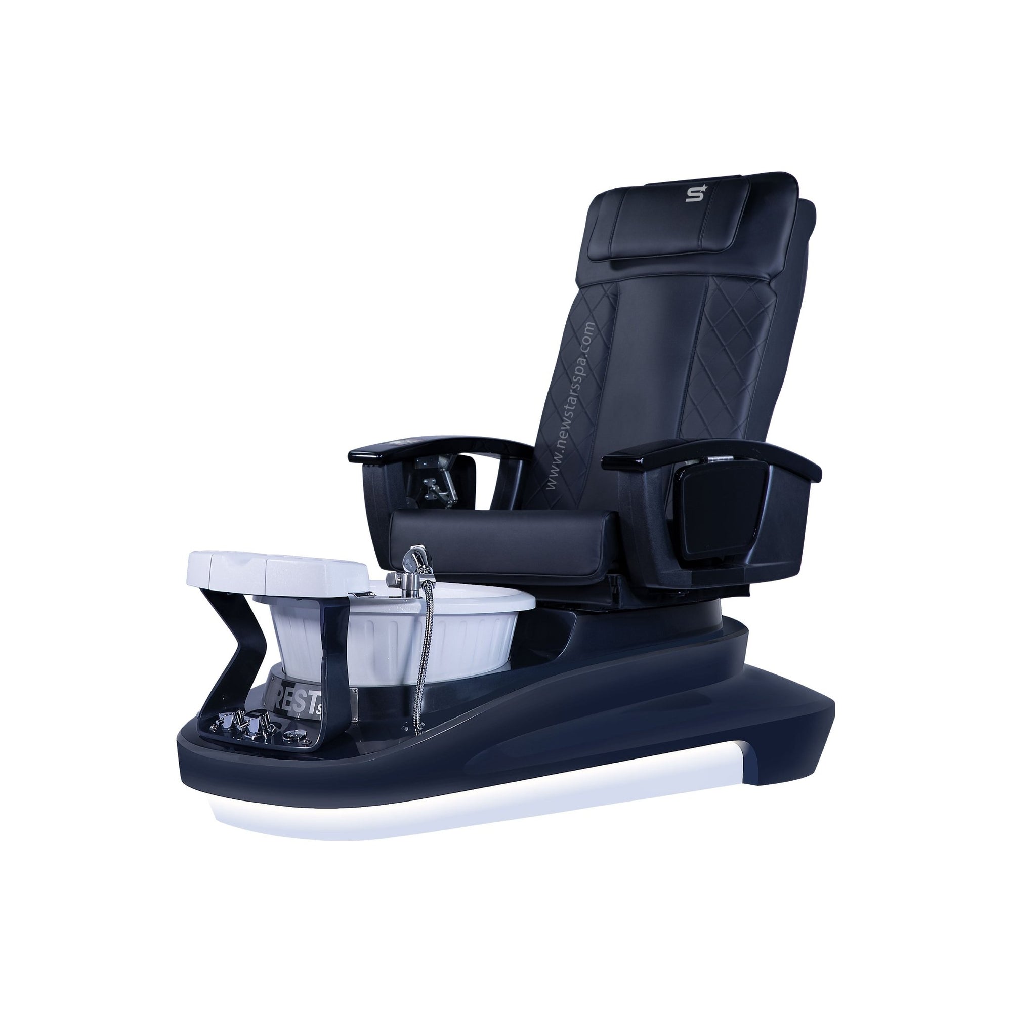 Rest Spa - Black Tub - New Star Salon Furniture