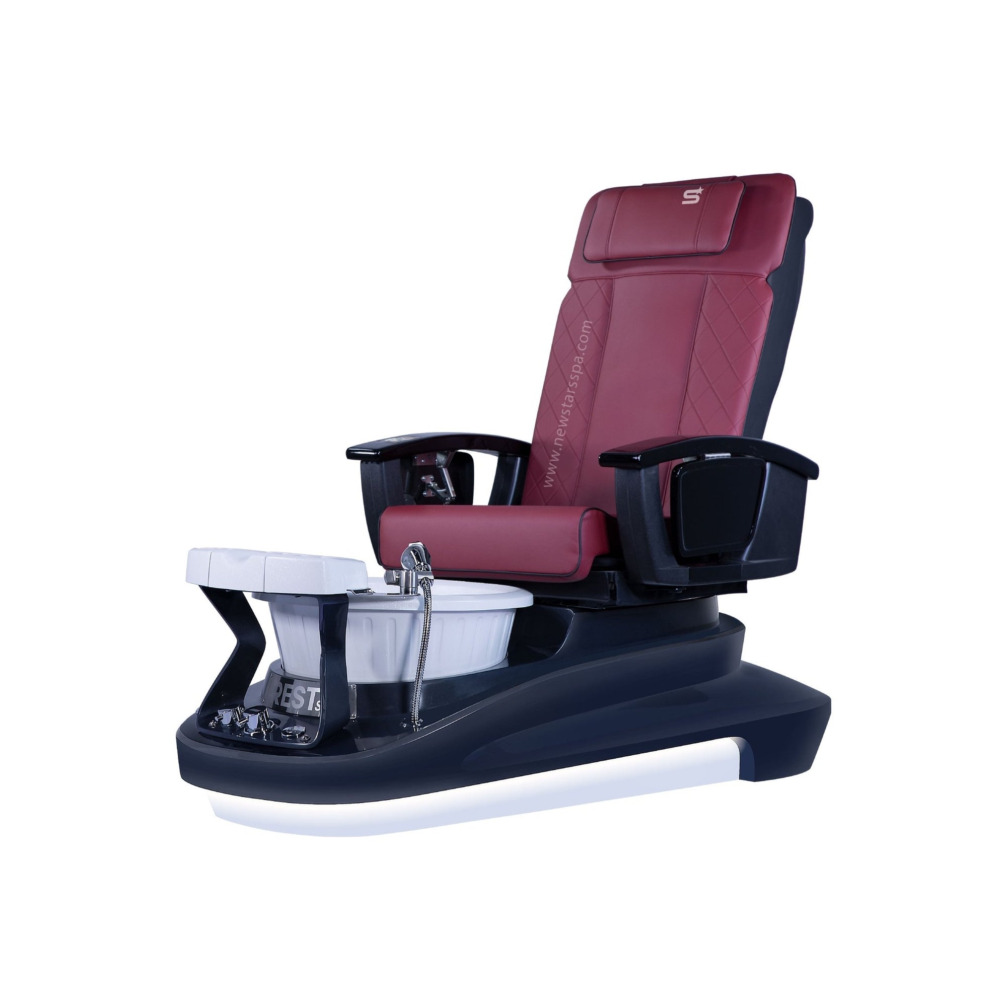 Rest Spa - Black Tub - New Star Salon Furniture