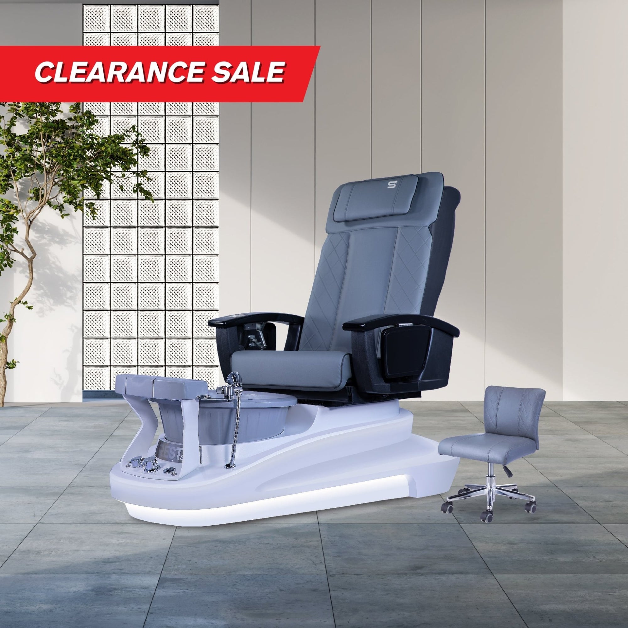 Rest Spa - Pearl White Tub - New Star Salon Furniture