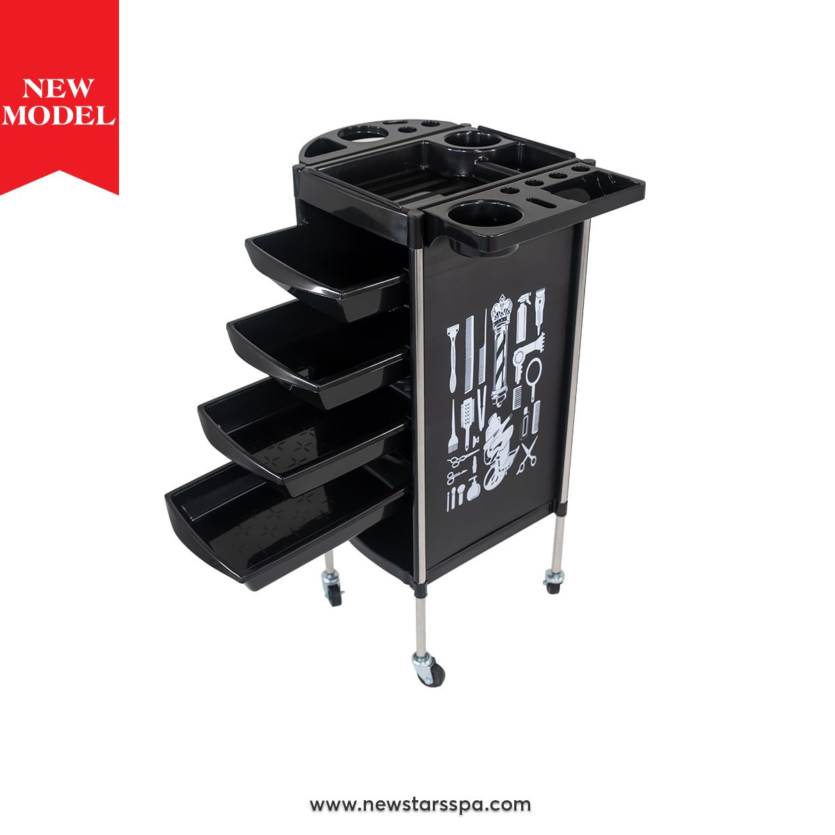 Rolling Cart 02 - New Star Salon Furniture