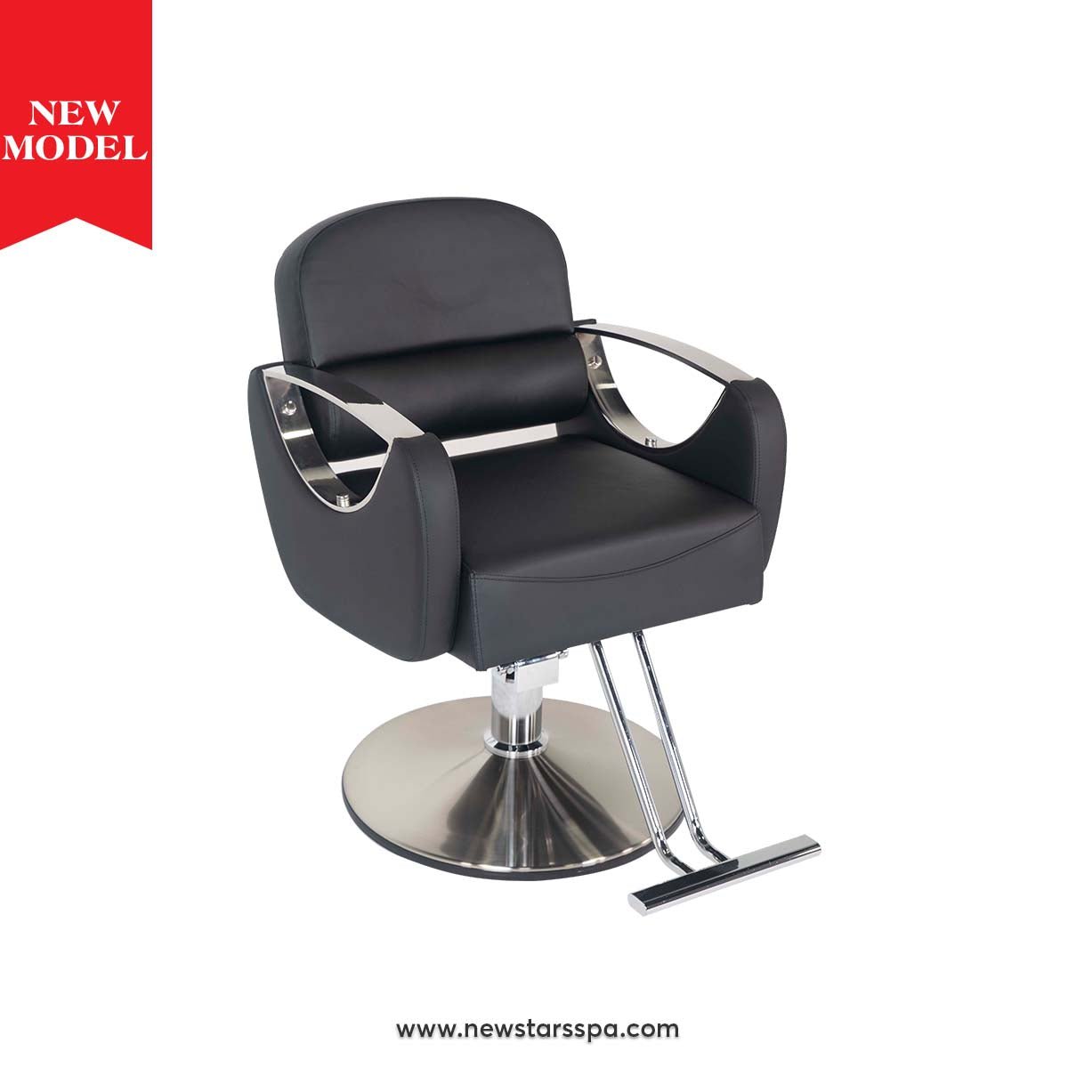 Serena in Silver - New Star Salon Furniture