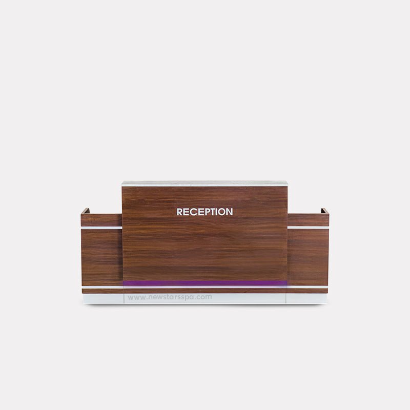 "T" Reception w/LED Light - New Star Salon Furniture