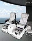 Twin Spa Double - V2 - Off White Tub - New Star Salon Furniture