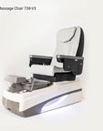 Twin Spa Single - V2 - Off White Tub - New Star Salon Furniture