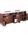 "U" Low Bar Table w/Hanger - New Star Salon Furniture