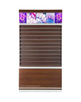 "U" Polish Rack w/Poster - w/LED Light - New Star Salon Furniture