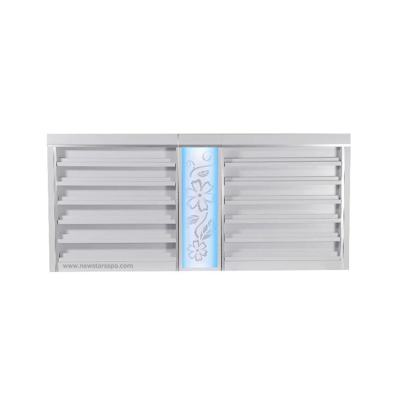 V Powder Rack (w/LED Light) - New Star Salon Furniture