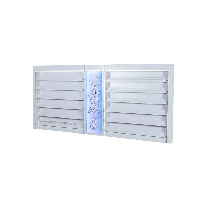 V Powder Rack (w/LED Light) – New Star Salon Furniture