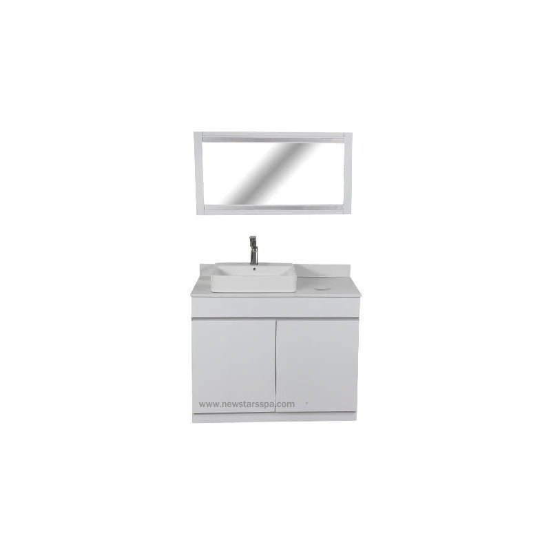 V Single Sink (W/Faucet) - New Star Salon Furniture