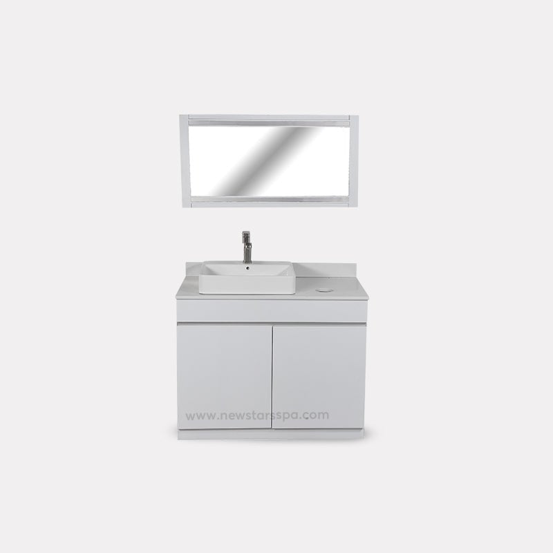 V Single Sink (W/Faucet) - New Star Salon Furniture