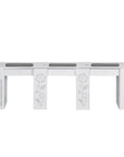 V Triple Nail Table - New Star Salon Furniture