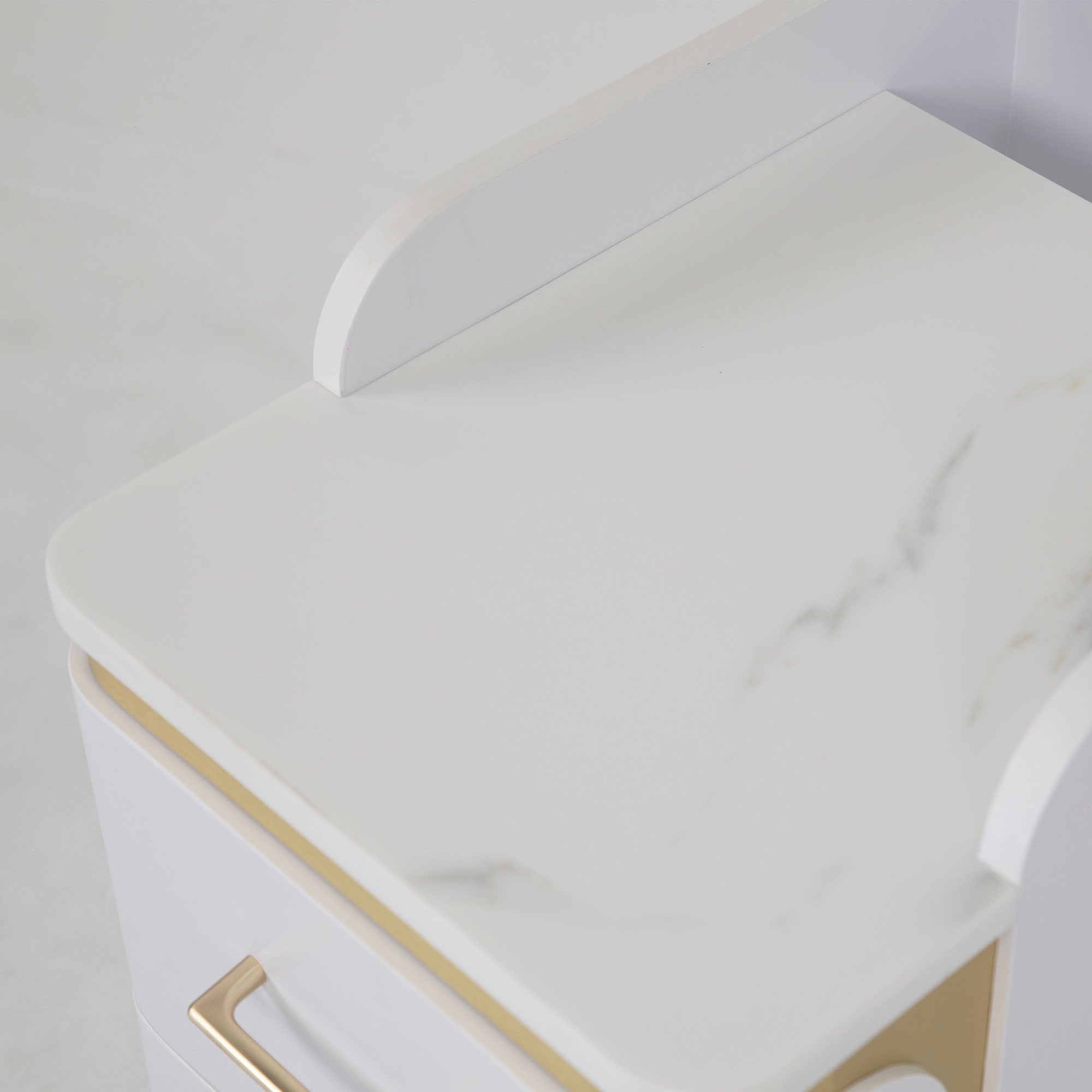 VK Pedicart 13"1/2 (White Color) - New Star Salon Furniture